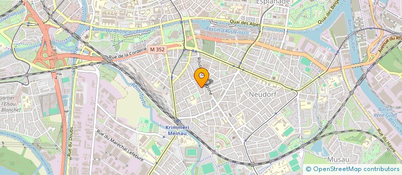 localisation de l'entreprise NOUVELLE SOCIETE EUROPREST à STRASBOURG