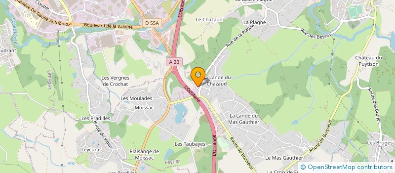 localisation de l'entreprise NOUVELLE SOCIETE KOMAR à FEYTIAT