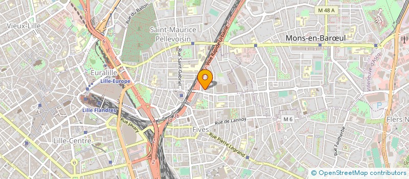 localisation de l'entreprise NOUVELLE SOCIETE L'AURORE à LILLE