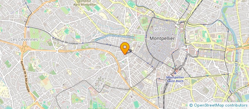 localisation de l'entreprise NOUVELLE SOCIETE OCHC à MONTPELLIER