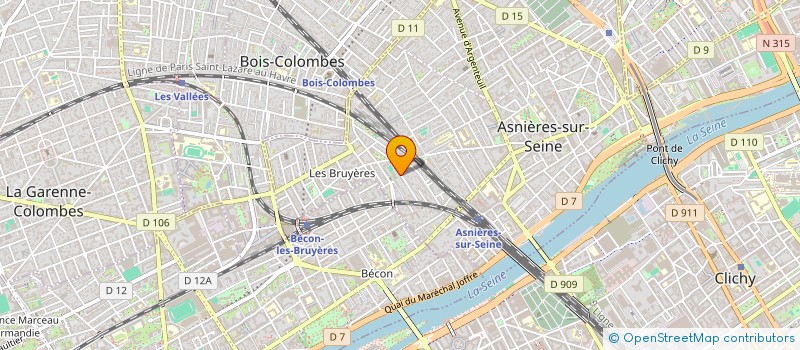 localisation de l'entreprise NOUVELLE SOCIETE PRO-TU  ASNIERES-SUR-SEINE