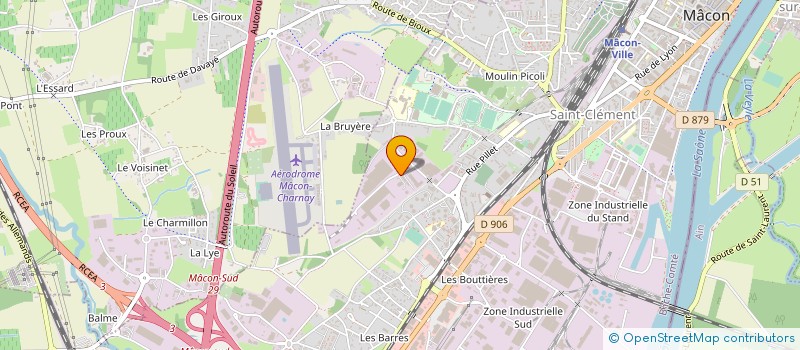 localisation de l'entreprise NOUVELLE SOCIETE SILCOLUB  MACON