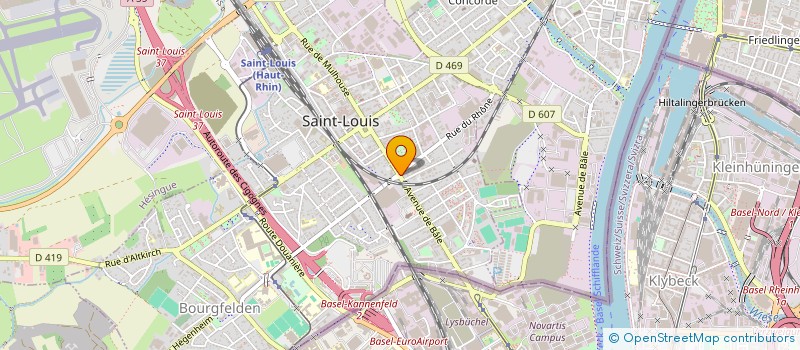 localisation de l'entreprise NOUVELLE SOCIETE VETEMENTS WIRU à SAINT-LOUIS