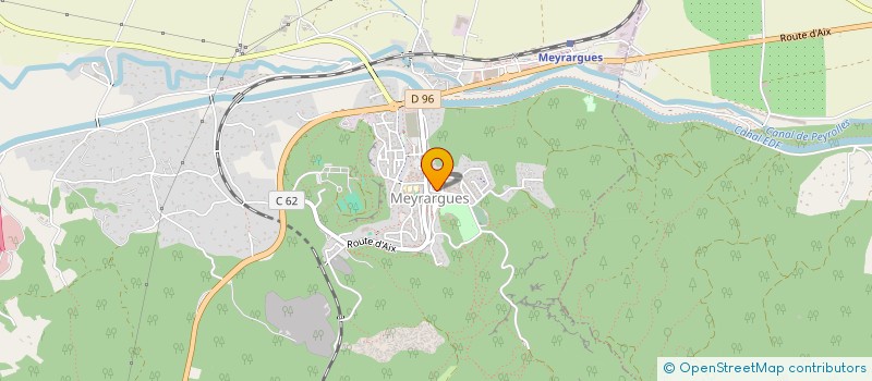 localisation de l'entreprise NOUVELLE SOLUTIONS  MEYRARGUES