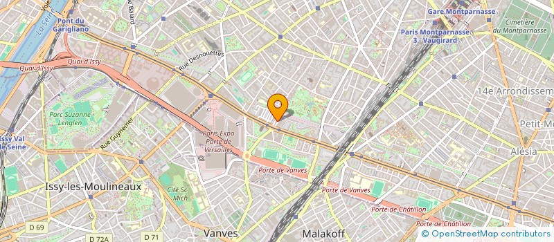 localisation de l'entreprise NOUVELLE TECHNOLOGIE  PARIS