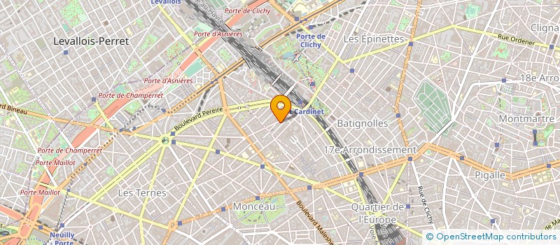 localisation de l'entreprise NOUVELLE TELEPHONIE ELECTRONIQUE à PARIS