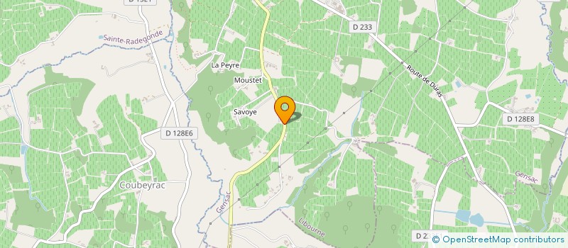 localisation de l'entreprise NOUVELLE TRADITION SA à PESSAC-SUR-DORDOGNE