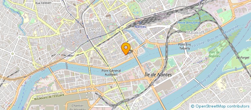 localisation de l'entreprise NOUVELLE VAGUE à NANTES