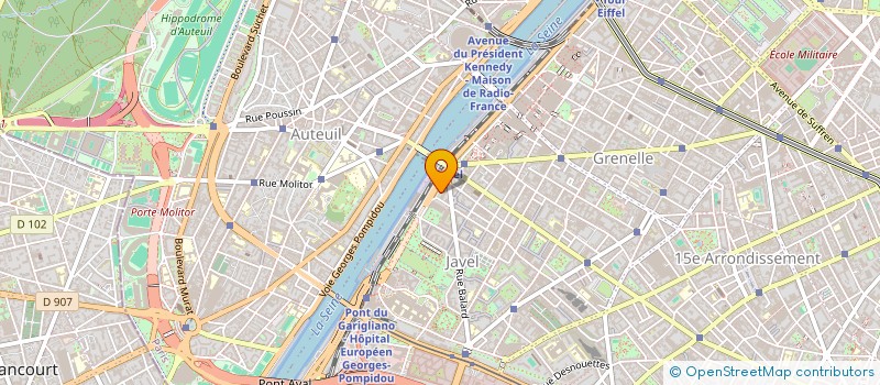 localisation de l'entreprise NOUVELLE VAGUE à PARIS