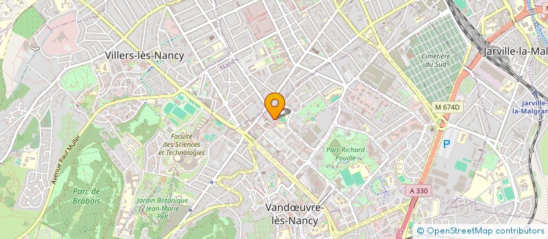 localisation de l'entreprise NOUVELLE VAGUE  VANDUVRE-LES-NANCY