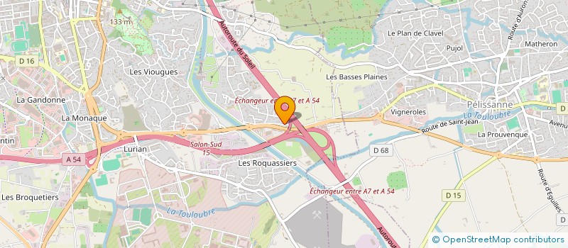 localisation de l'entreprise NOUVELLE VAGUE  SALON-DE-PROVENCE