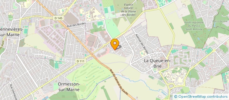 localisation de l'entreprise NOUVELLE VIE  SUCY-EN-BRIE