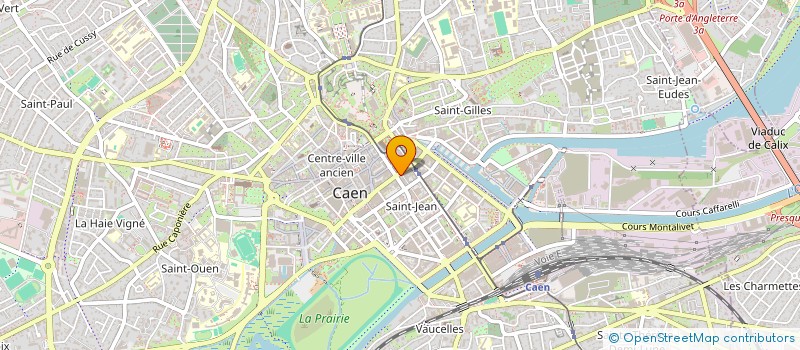 localisation de l'entreprise NOUVELLE VIZION à CAEN