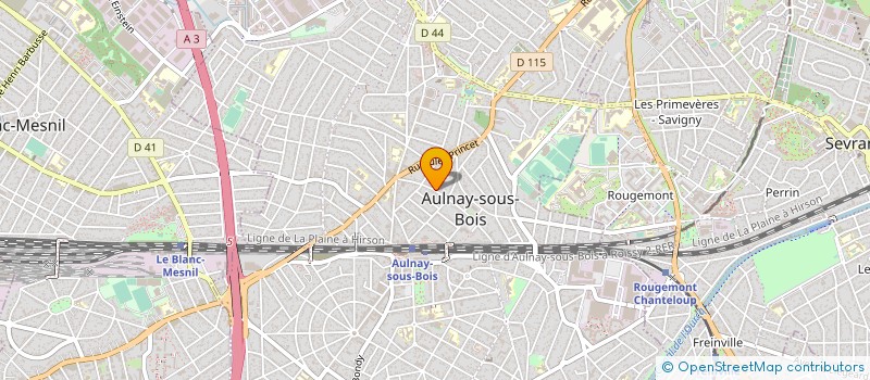localisation de l'entreprise NOUVELLES AMBULANCES JEAN CLAUDE à AULNAY-SOUS-BOIS