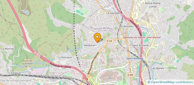 localisation de l'entreprise NOUVELLES ARCHITECTURES SONORES à MARSEILLE