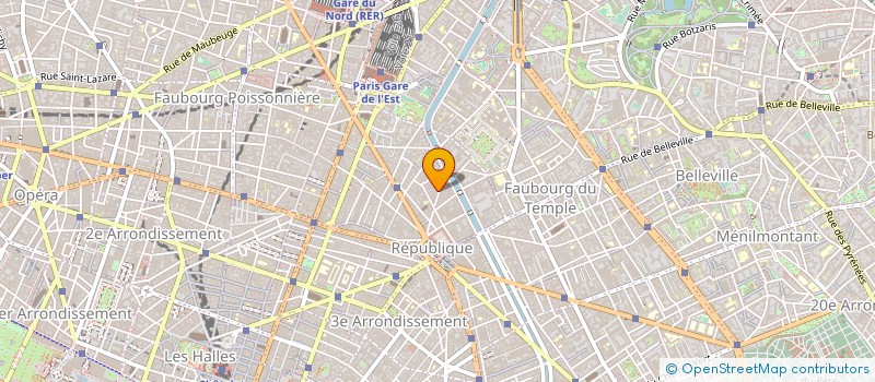 localisation de l'entreprise NOUVELLES ATTACHES METALLIQUES à PARIS