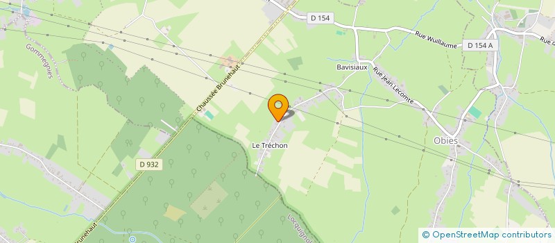 localisation de l'entreprise NOUVELLES COMPETENCES  OBIES