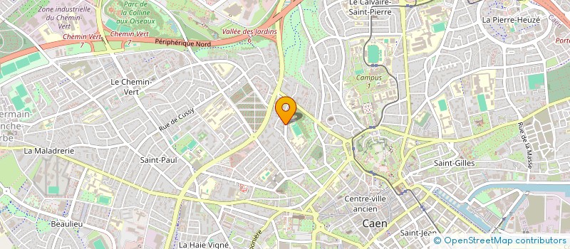 localisation de l'entreprise NOUVELLES-DEMEURES à CAEN