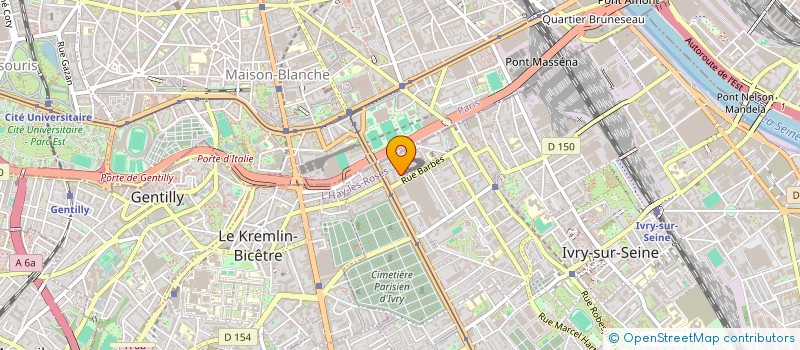 localisation de l'entreprise NOUVELLES DU SUD à IVRY-SUR-SEINE