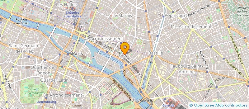 localisation de l'entreprise NOUVELLES EDITIONS PARIS CENTRE  PARIS