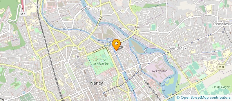 localisation de l'entreprise NOUVELLES ENERGIES  NANCY