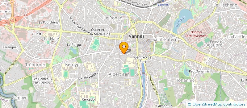 localisation de l'entreprise NOUVELLES EQUIPES FEMININES à VANNES