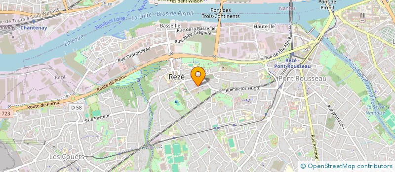 localisation de l'entreprise NOUVELLES GRAINES à REZE