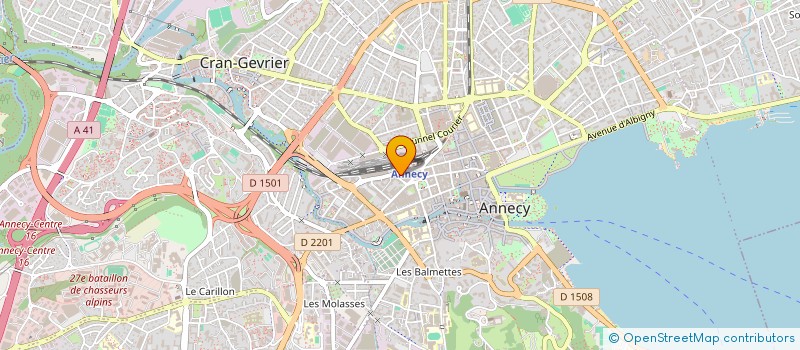 localisation de l'entreprise NOUVELLES INITIATIVES ARTISTIQUES ET CULTURELLES POUR L'AFRIQUE à ANNECY