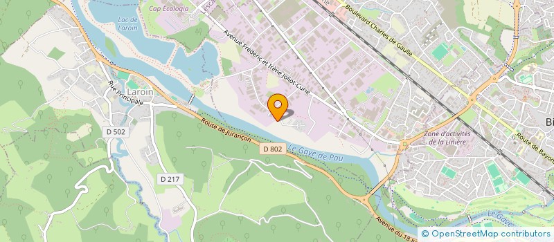 localisation de l'entreprise NOUVELLES MESSAGERIES PAU PYRENEES à LONS