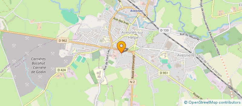 localisation de l'entreprise NOUVELLES PRESSES INTERNATIONALES à AVESNELLES