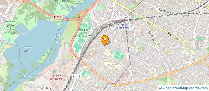 localisation de l'entreprise NOUVELLES R à ANGERS