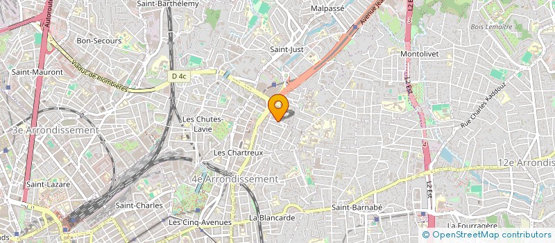 localisation de l'entreprise NOUVELLES RACINES ESPOIR ET REBOND à MARSEILLE