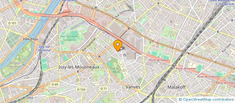 localisation de l'entreprise NOUVELLES RESID DU PRE CARRE à ISSY-LES-MOULINEAUX