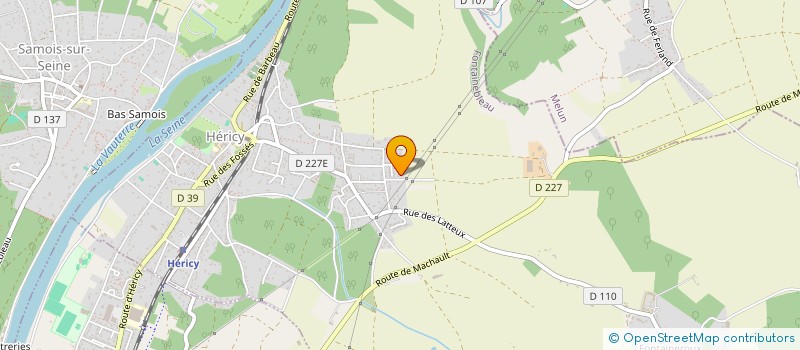 localisation de l'entreprise NOUVELLES SENSATIONS à HERICY