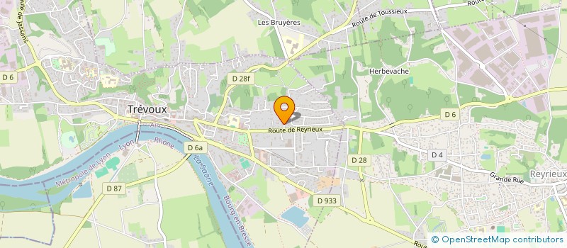 localisation de l'entreprise NOUVELLES TECH INTERVENTION COMMERC à TREVOUX