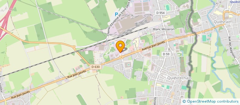 localisation de l'entreprise NOUVELLES TECHNIQ CHIMIQUES MAINTENANCE à QUIEVRECHAIN
