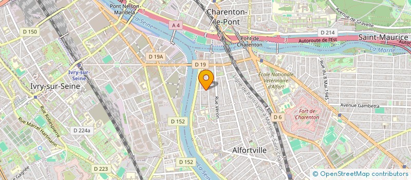 localisation de l'entreprise NOUVELLES TENDANCES  ALFORTVILLE