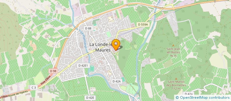 localisation de l'entreprise NOUVELLES TERRES  LA LONDE-LES-MAURES