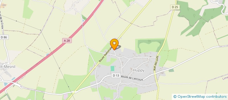 localisation de l'entreprise NOUVIE  HUPPY