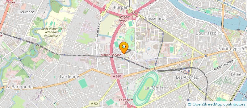 localisation de l'entreprise NOUVOCEA à TOULOUSE