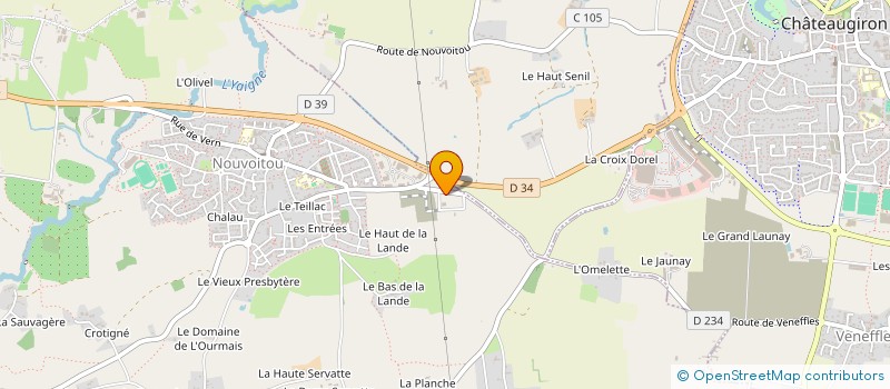 localisation de l'entreprise NOUVOITURE  NOUVOITOU