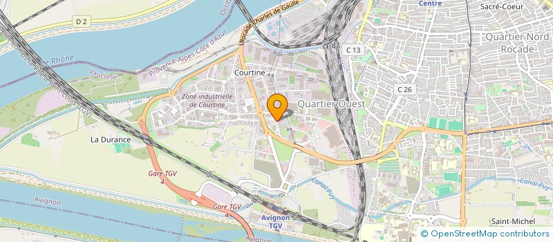 localisation de l'entreprise NOUVOSOL à AVIGNON