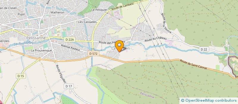 localisation de l'entreprise NOUX JEAN-PHILIPPE  LA BARBEN