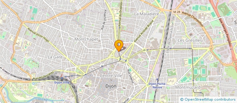 localisation de l'entreprise NOUYOU SARL à DIJON