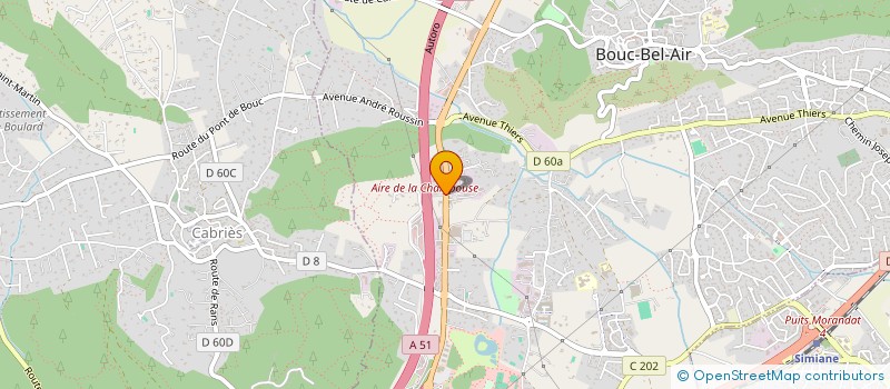 localisation de l'entreprise NOV'ACTION à BOUC-BEL-AIR