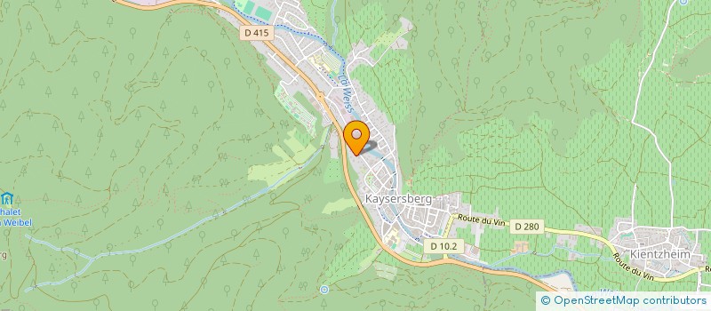 localisation de l'entreprise NOV'ASSIST  KAYSERSBERG VIGNOBLE