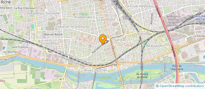 localisation de l'entreprise NOV'HAB  TOURS