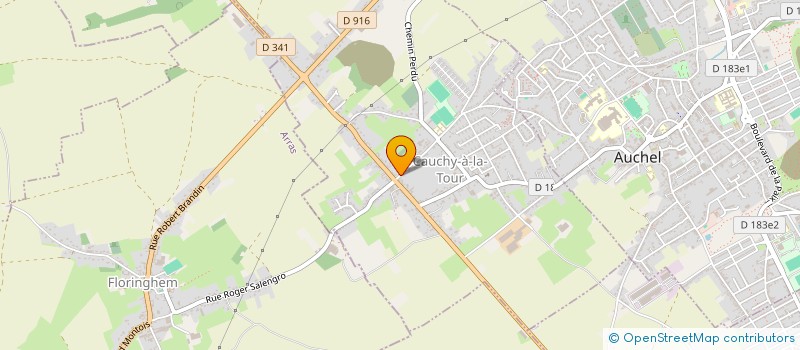 localisation de l'entreprise NOV'IMPRIM  CAUCHY-A-LA-TOUR