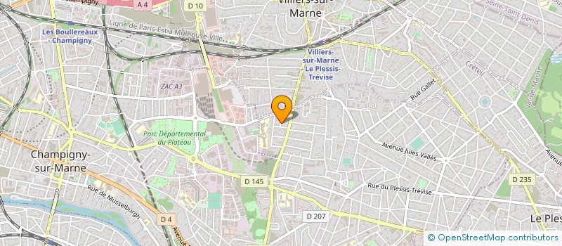 localisation de l'entreprise NOV RENOV à CHAMPIGNY-SUR-MARNE