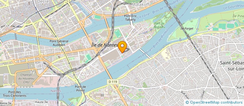 localisation de l'entreprise NOV7 à NANTES